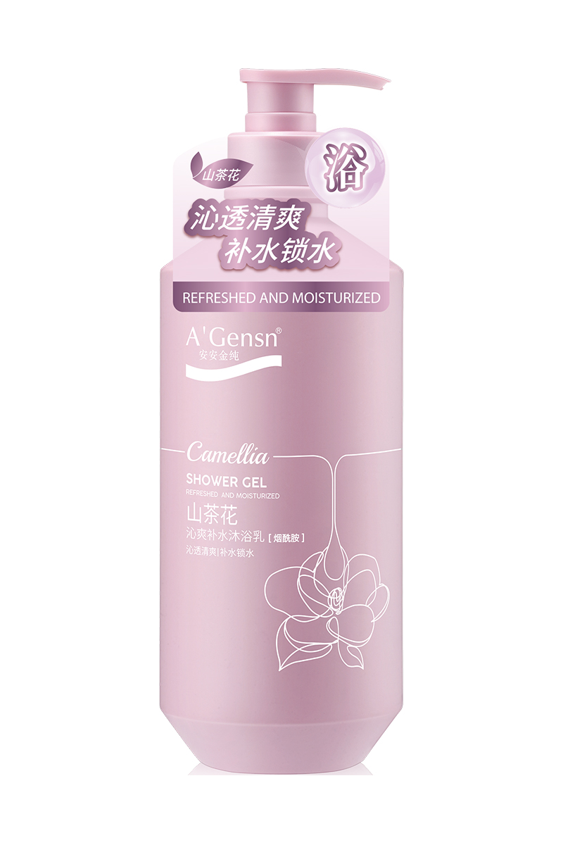 BG大游集团金纯山茶花沁爽补水洗澡乳
